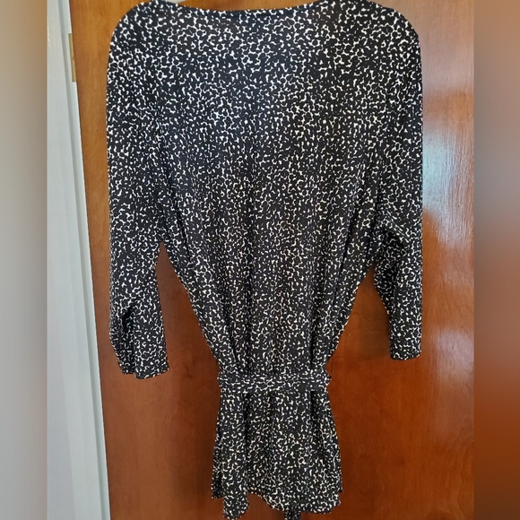 GC 2X Lands' End Black White Tunic - Picture 3 of 8